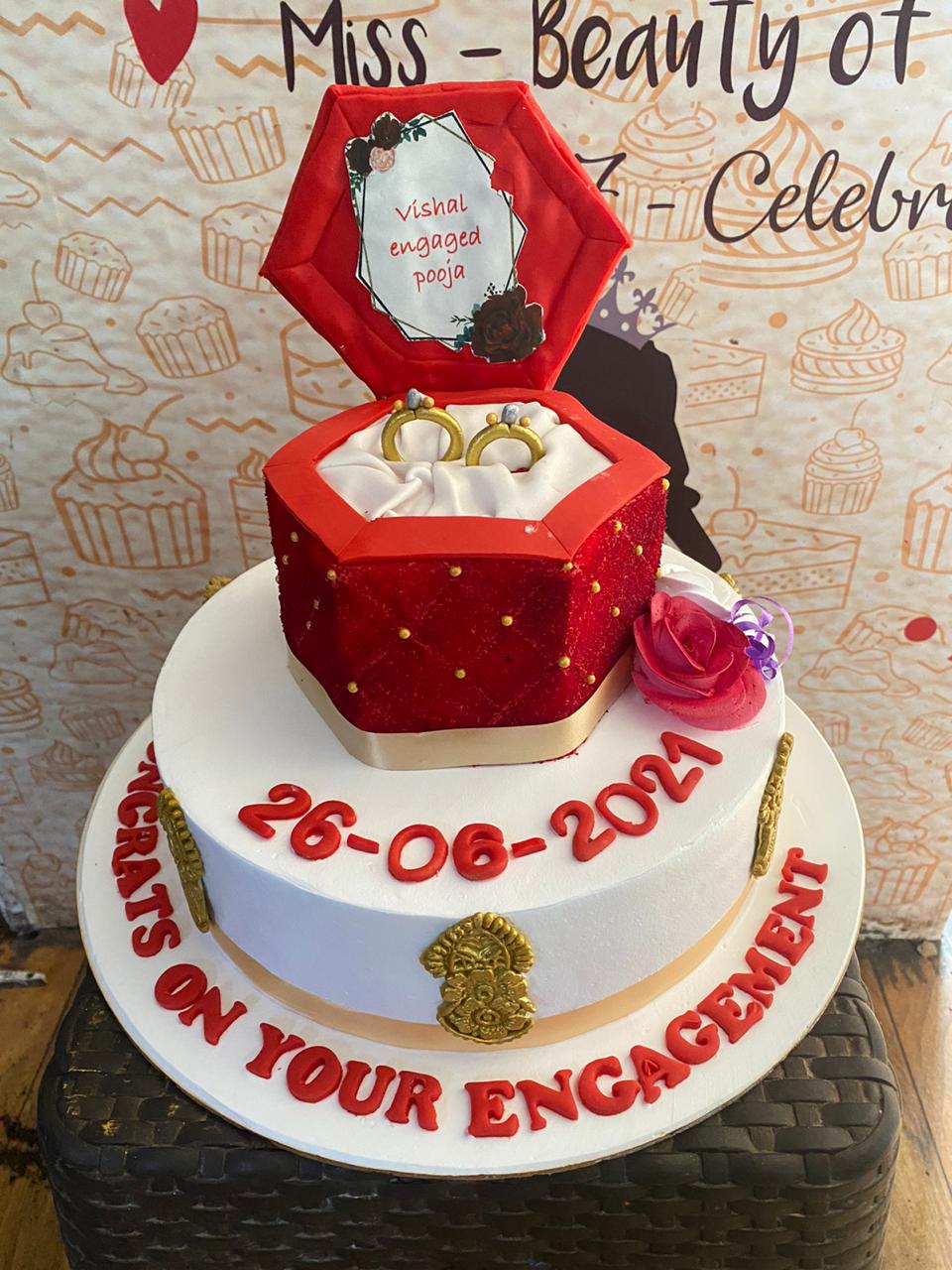 Love Anniversary Special Cake